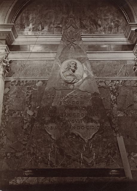 Anonimo — Bernini Gian Lorenzo - sec. XVII - Ritratto di Sigismondo Chigi — insieme